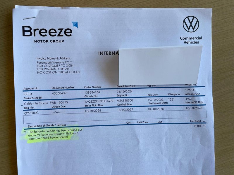 VOLKSWAGEN CALIFORNIA